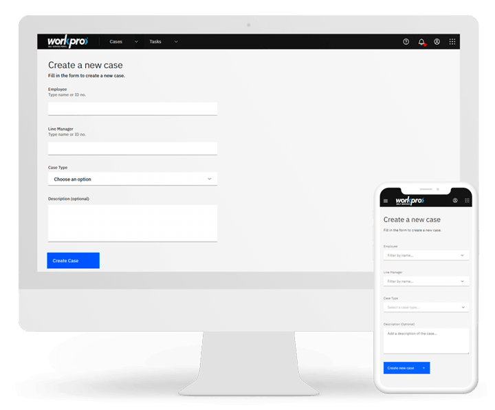 Workpro Connect for HR Workpro Casework